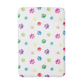 レインボー絵を描ポープ・プリント バスマット (正面縦)