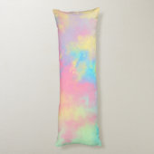 レインボー絵を描(ばちゃばちゃ)跳ねる ボディピロー (裏面 (縦))