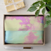 レインボー絵を描（ばちゃばちゃ）跳ねる 薄葉紙 (ギフト)