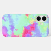 レインボー絵を描（ばちゃばちゃ）跳ねるiPhone 16ケース Case-Mate iPhoneケース (裏面 (横))