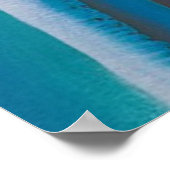 レインボー絵を描 ポスター (角)