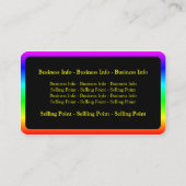 レインボー縁ど 名刺 (裏面)