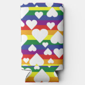 レインボー缶/クール錫 スリム缶クーラー (裏面)