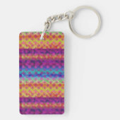 レインボー美しい キーホルダー (裏面)