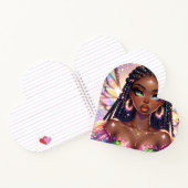 レインボー美しい ノートブック (内部)