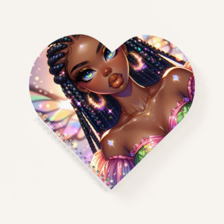 レインボー美しい ノートブック