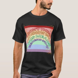 レインボー聖なる書物、 経典 Tシャツ