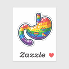 レインボー胃 シール