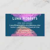 レインボー色彩の鮮やかビジネスカード 名刺 (裏面)