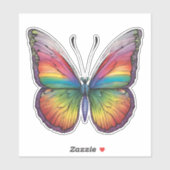 レインボー芸術的バタフライ防水 シール (シート)