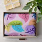 レインボー葉ティッシュペーパー 薄葉紙 (ギフト)