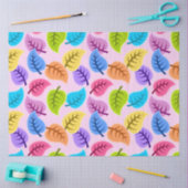 レインボー葉ティッシュペーパー 薄葉紙 (クラフト)