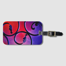 レインボー葉 ラゲッジタグ