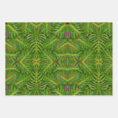 レインボー葉 ラッピングペーパーシート (正面3)