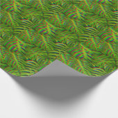 レインボー葉 ラッピングペーパー (角)