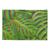 レインボー葉 枕カバー (裏面)