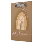 レインボー蝶スクリプト先生名 クリップボード (左)