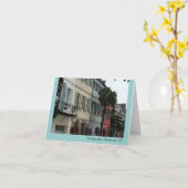 レインボー行ノートカード カード (黄色い花)