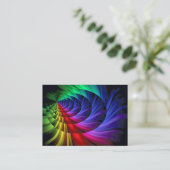 レインボー表現_ 名刺 (スタンド正面)