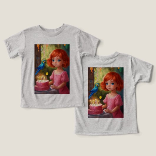 レインボー誕生日ジョイ (デザイン正面&裏面)