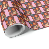 レインボー誕生日ジョイ ラッピングペーパー (ロールコーナー)
