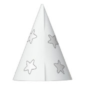 レインボー誕生日パーティー – カラーユア独自のパーティー帽子 パーティーハット (裏面)