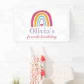 レインボー誕生日パーティー 横断幕 (インサイチュ)