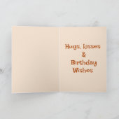 レインボー誕生日時代 カード (内部)