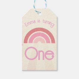 レインボー誕生日 ギフトタグ