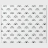 レインボー誕生日 ラッピングペーパー (フラット)