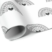 レインボー誕生日 ラッピングペーパー (ロールコーナー)