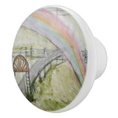 レインボー越しのロン・ヘーヴェナー セラミックノブ (右)