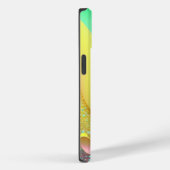 レインボー金ゴールドグリッターiPhone Mateタフケース Case-Mate iPhoneケース (裏面 / 右)