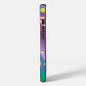 レインボー金ゴールドグリッターiPhone Mateタフケース Case-Mate iPhoneケース (裏面 / 左)