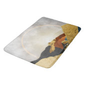 レインボー金ゴールドメタリックマウンテンブライトサンランドキャップ バスマット (アングル)