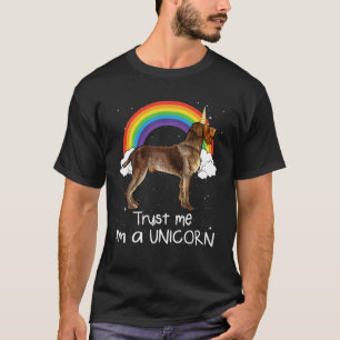 レインボー金髪ポインティンググリフォン私は私を信頼している Tシャツ