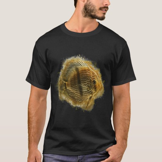 レインボー金魚 Tシャツ (正面)