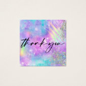 レインボー銀河系ありがとう顧客割引の挿入 (正面)