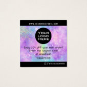 レインボー銀河系ありがとう顧客割引の挿入 (裏面)