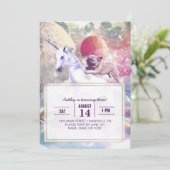 レインボー銀河系パグ宇宙でユニコーンに乗る。 招待状 (スタンド正面)