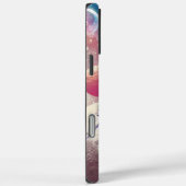 レインボー銀河系パグ宇宙でユニコーンに乗る。 Case-Mate iPhoneケース (裏面 / 右)