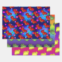 レインボー銀河系星付き恐竜