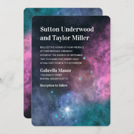 レインボー銀河系結婚ズ 招待状