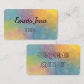 レインボー銀河系 名刺 (正面/裏面)