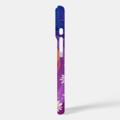 レインボー開花スワールフォンケース Case-Mate iPhoneケース (裏面 / 左)