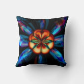 レインボー開花 クッション (裏面)