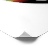 レインボー陰陽ポスター ポスター (角)