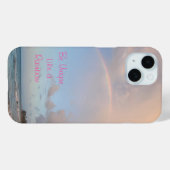 レインボー電話ケース Case-Mate iPhoneケース (裏面 (横))