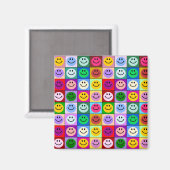 レインボー顔広場 マグネット (正面/裏面)