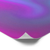 レインボー顔 ポスター (角)